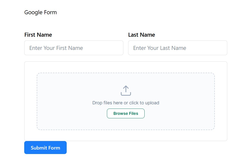 Step 11: Publish the Form