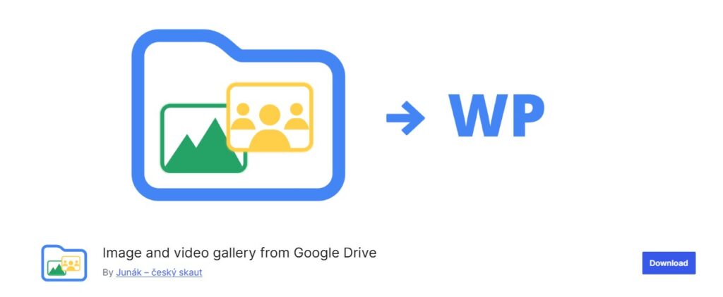 Image and Video Gallery from Google Drive