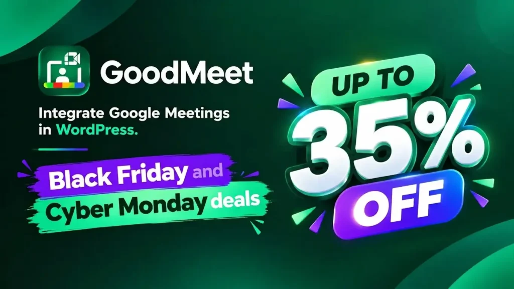 GoodMeet BFCM deals