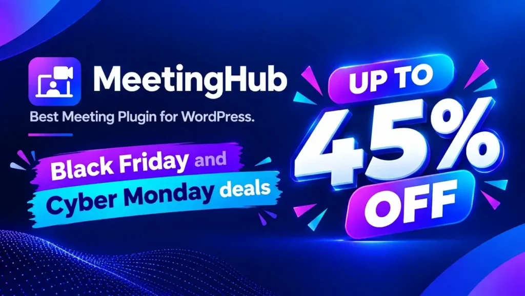 MeetingHub bfcm deals