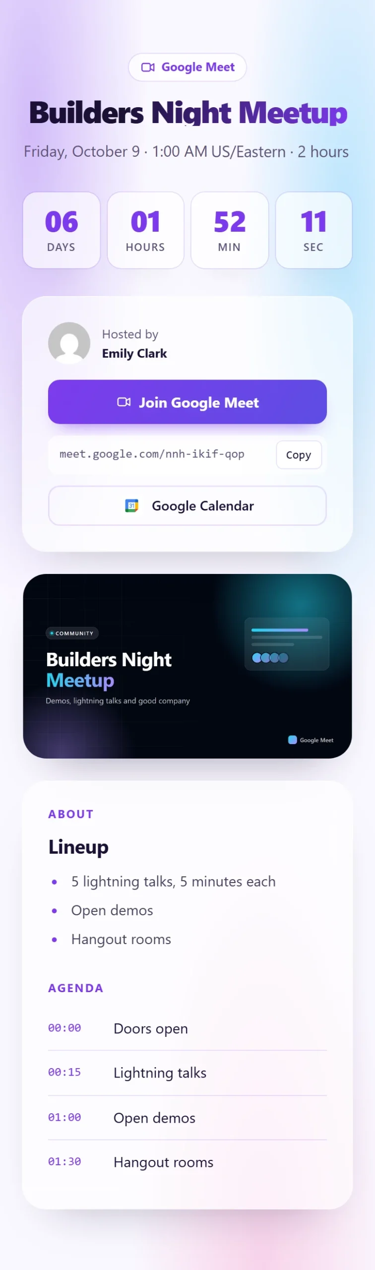 Aurora theme on a phone